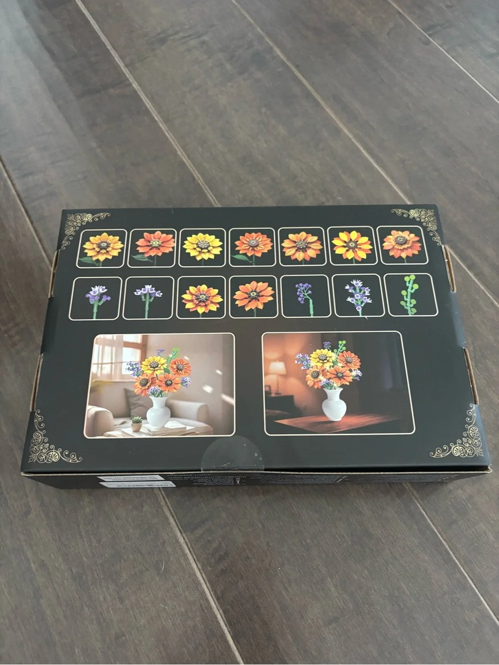 Sunflowers Bouquets Building Set - Yellow & Orange